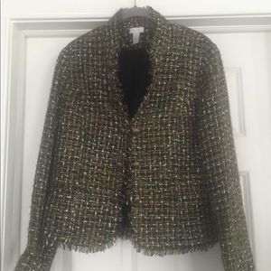 Chico's tweed jacket